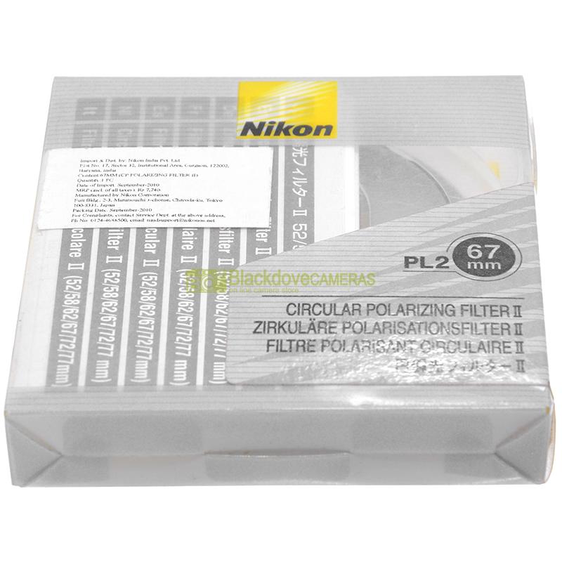 Filtro polarizzatore 67mm