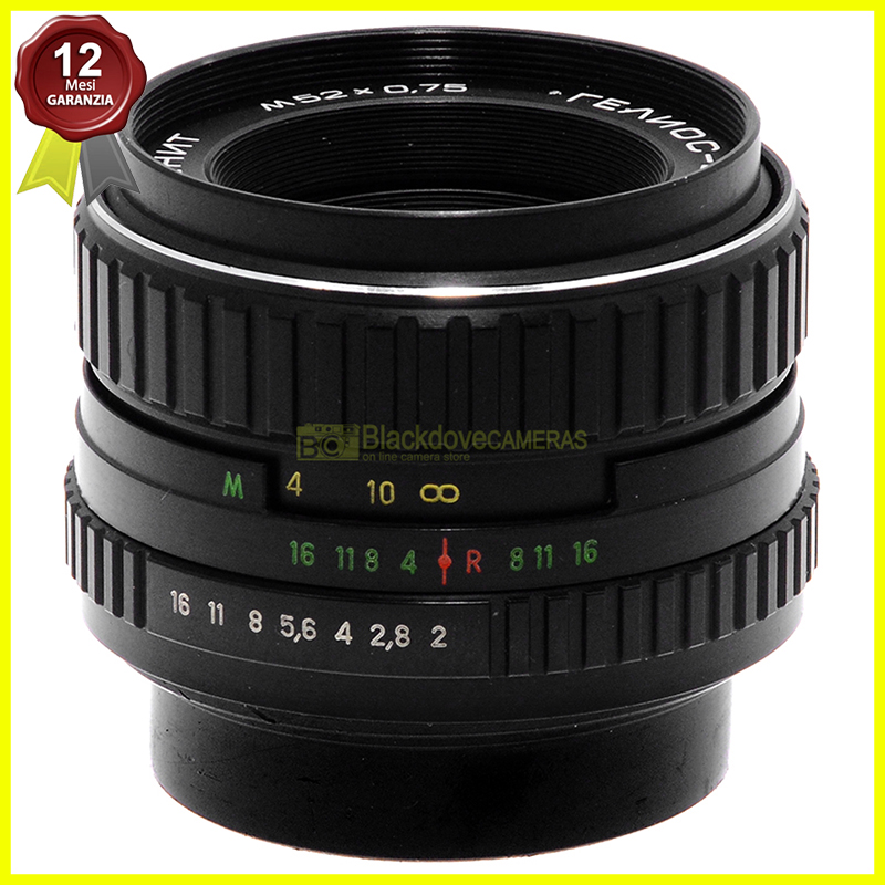 “Kiev Helios 44-K-4 58mm. f2 obiettivo per reflex a pelicola baionetta Kiev”