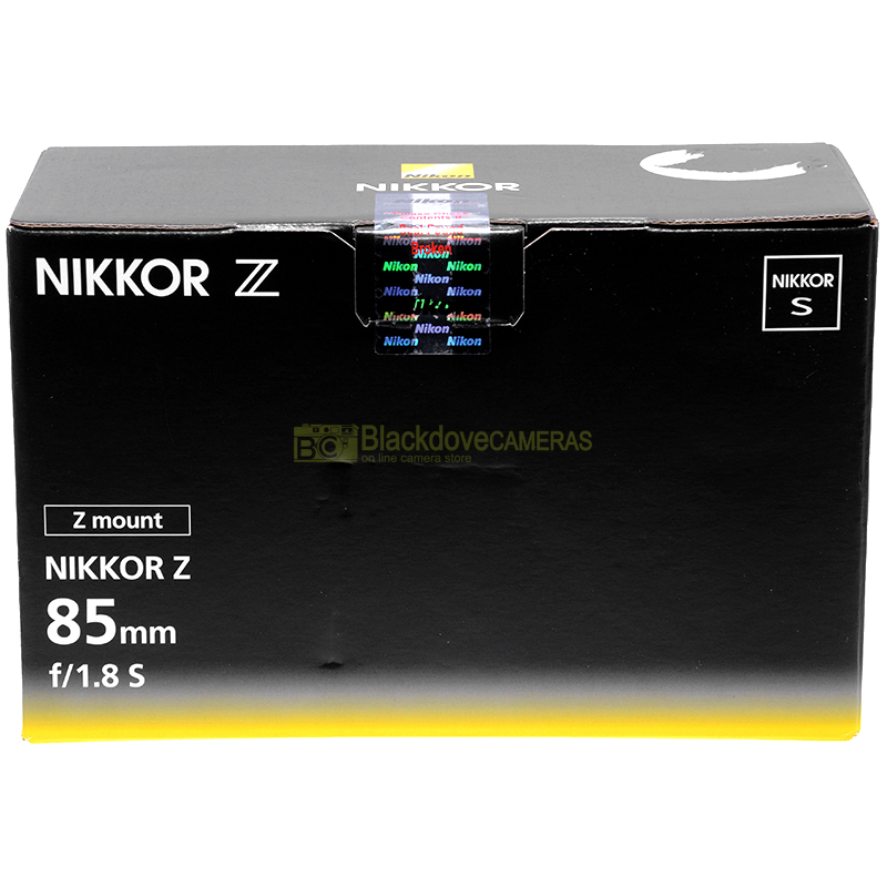 “Nikon Z Nikkor 85mm f1,8 S”