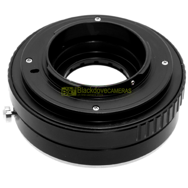 Adapter per obiettivi Canon EF su fotocamere Micro 4/3. Adattatore con diaframmi