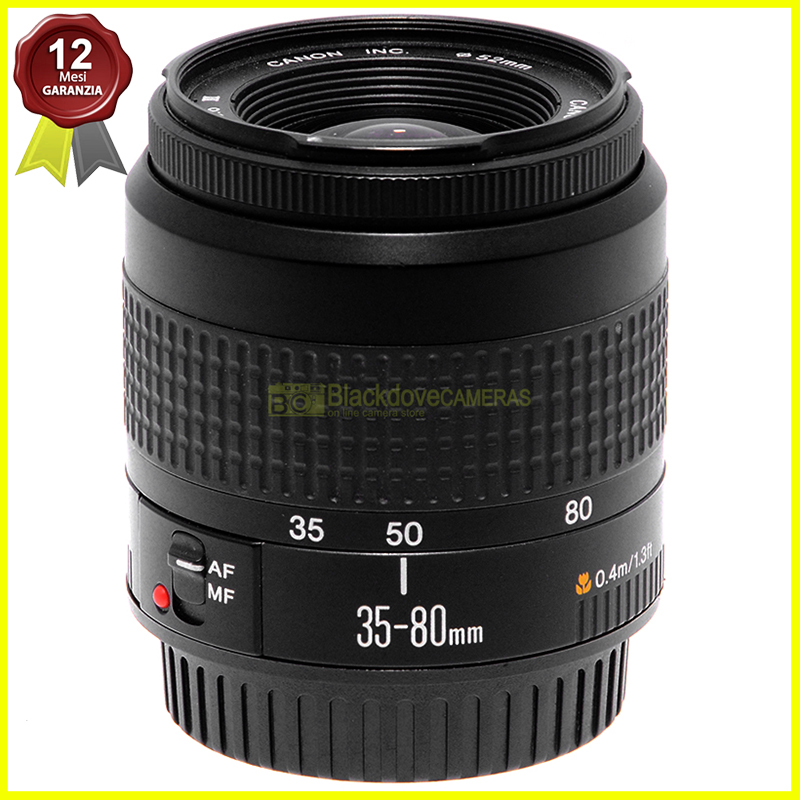 Canon zoom EF 35/80mm f4-5,6 III. Obiettivo Full Frame per fotocamere EOS.
