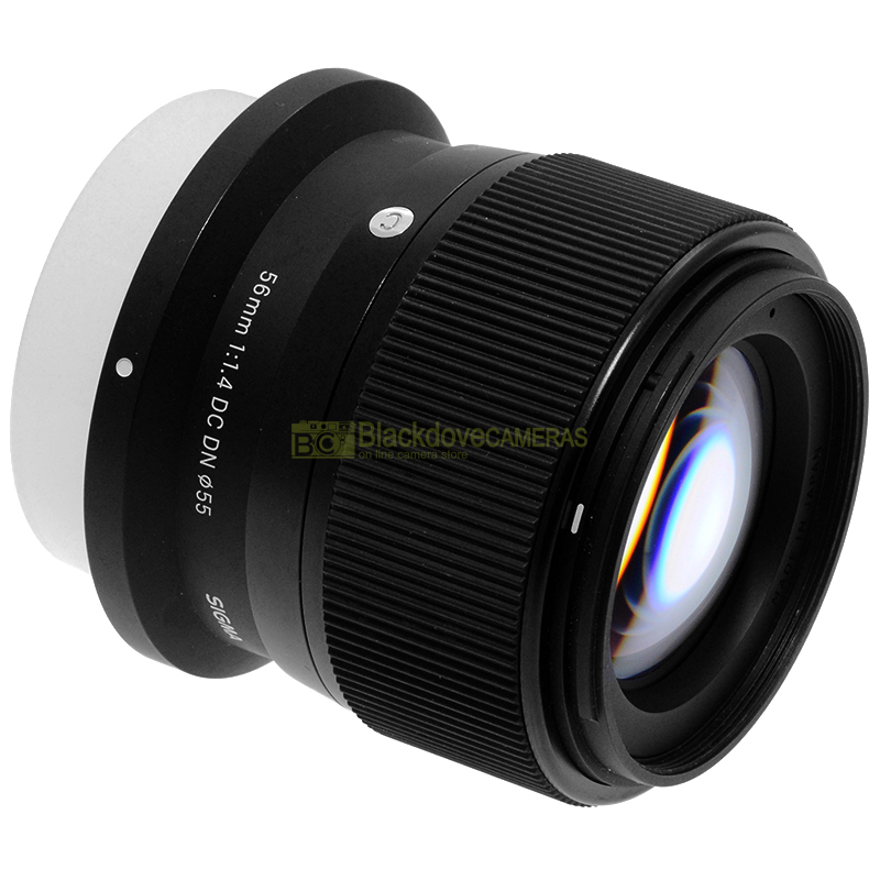 “Sigma 56mm. f1,4 DC DN obiettivo DX per fotocamere mirrorless Nikon Z.”
