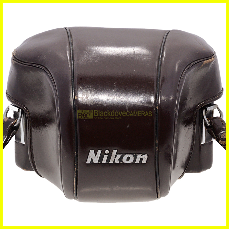 Borsa pronto testa di moro originale per fotocamere a pellicola Nikon F. Case.