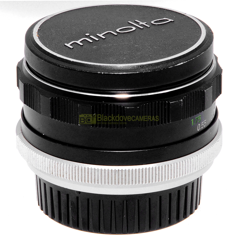 Minolta MC Rokkor-PF 55mm f1,7 obiettivo per fotocamere a pellicola MC MD SR