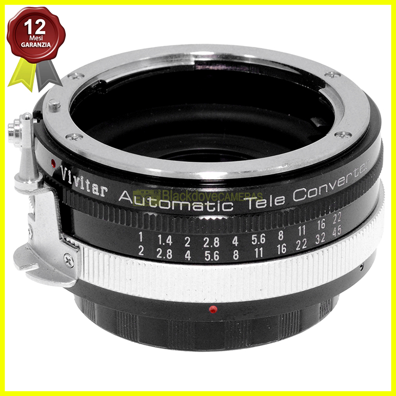 Moltiplicatore di focale Zykkor Auto Tele Converter 2x MC per obiettivi Nikon AI