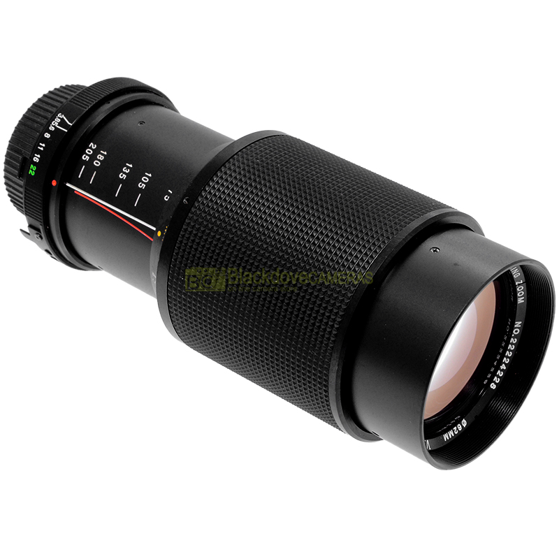 Vivitar 75/205mm f3,8 MC Macro focus obiettivo zoom per fotocamere Minolta MC MD