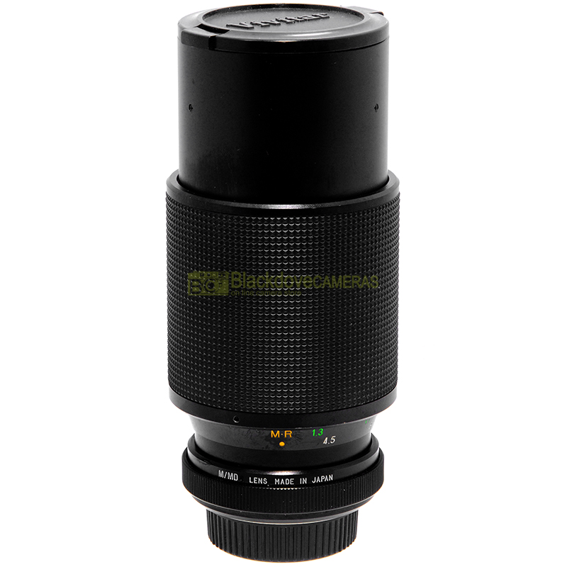 Vivitar 75/205mm f3,8 MC Macro focus obiettivo zoom per fotocamere Minolta MC MD