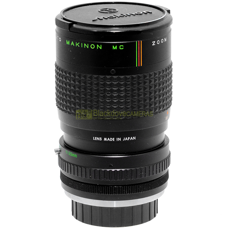 Makinon 35/105mm. f3,5-4,5 Macro 1:5 obiettivo zoom per fotocamere Minolta MC MD