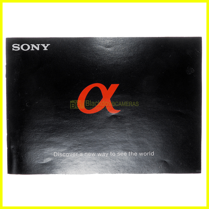Manuale obiettivo Sony