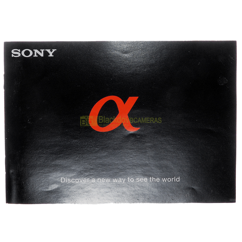 Manuale obiettivo Sony