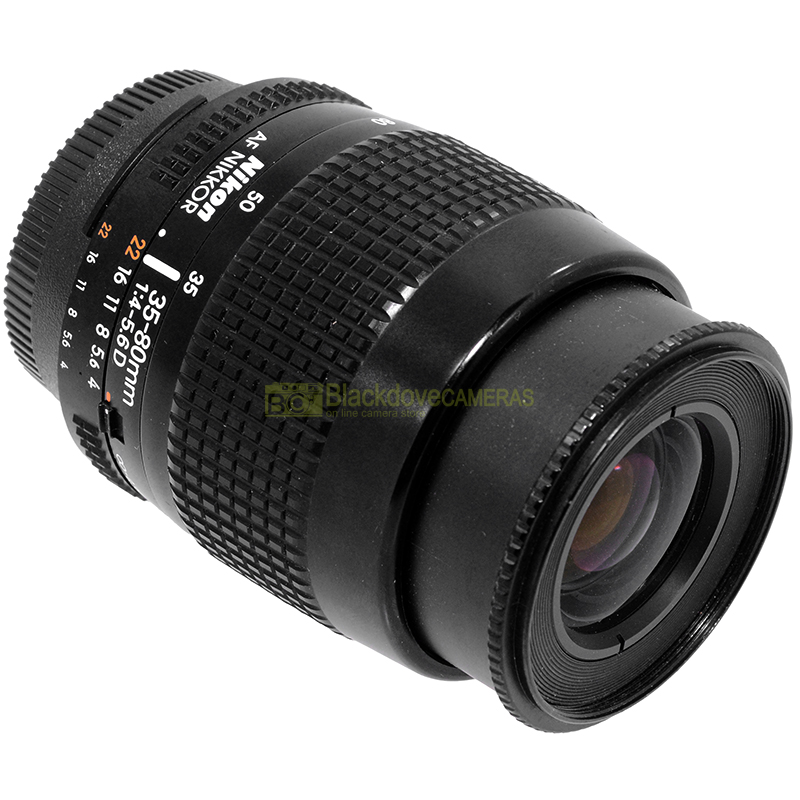 Nikon AF-D Nikkor 28/80mm f4-5,6 Black. Obiettivo full frame FX per fotocamere