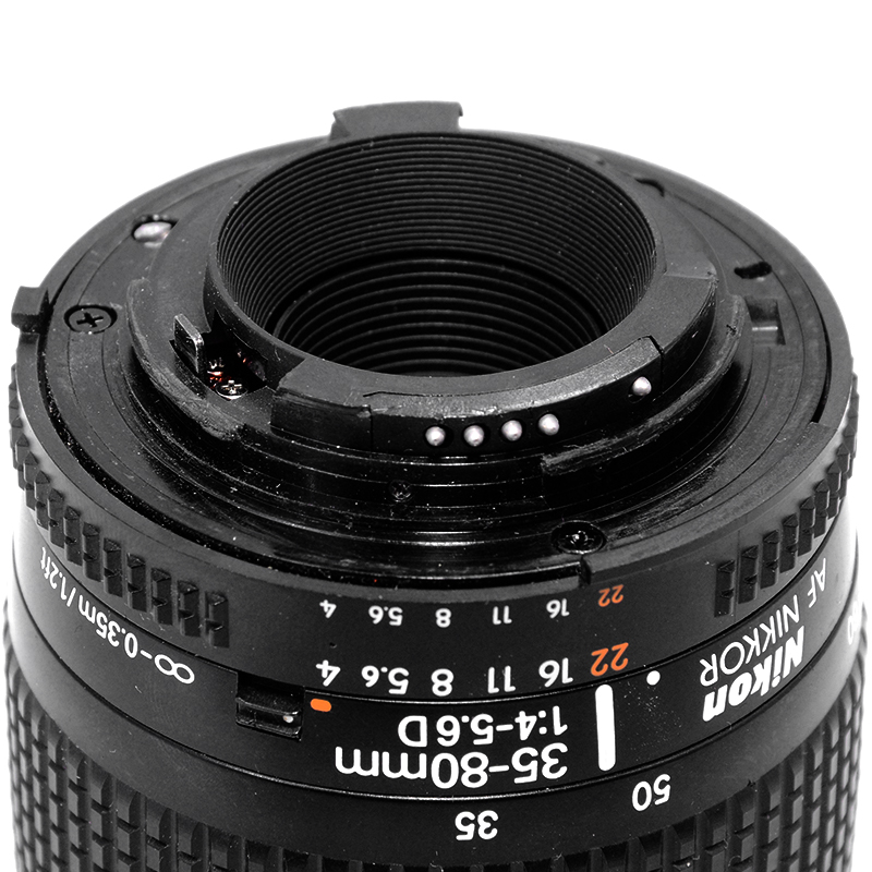 Nikon AF-D Nikkor 28/80mm f4-5,6 Black. Obiettivo full frame FX per fotocamere