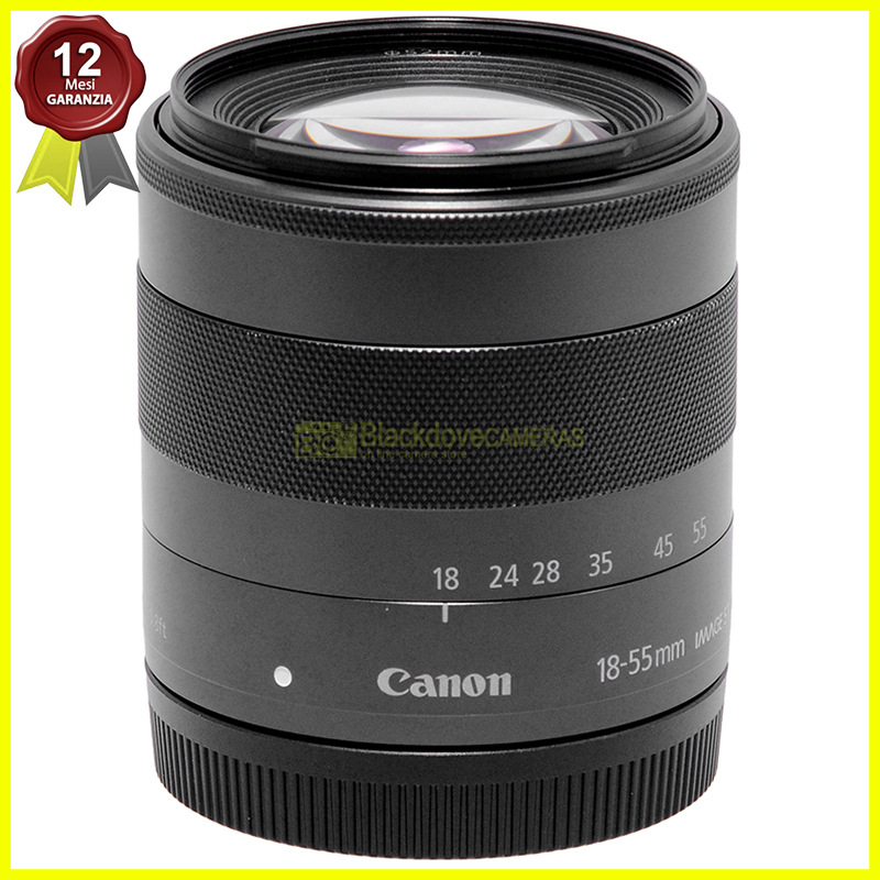 Canon EF-S 18/55mm. f3,5-5,6 IS STM. Obiettivo autofocus per reflex digitali APS