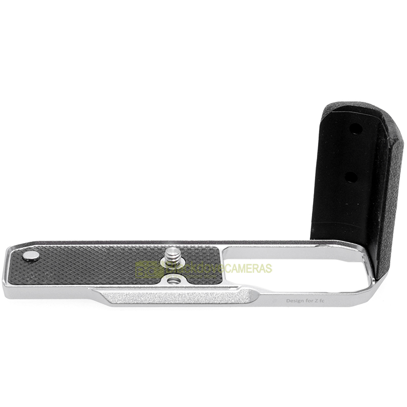 Impugnatura in alluminio - piastra sgancio rapido per fotocamere Nikon ZFC