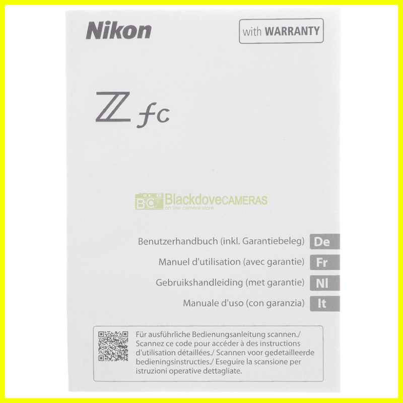 “Manuale fotocamera Nikon”