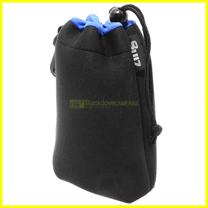Custodia in neoprene per obiettivi fino a diametro cm 9 altezza cm 15. Lens case