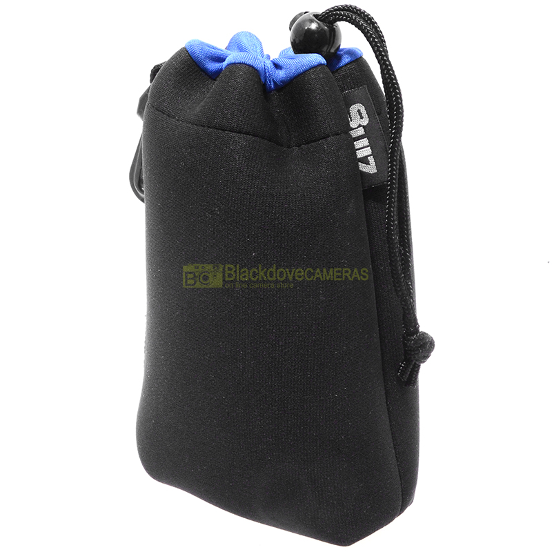 Custodia in neoprene per obiettivi fino a diametro cm 9 altezza cm 15. Lens case