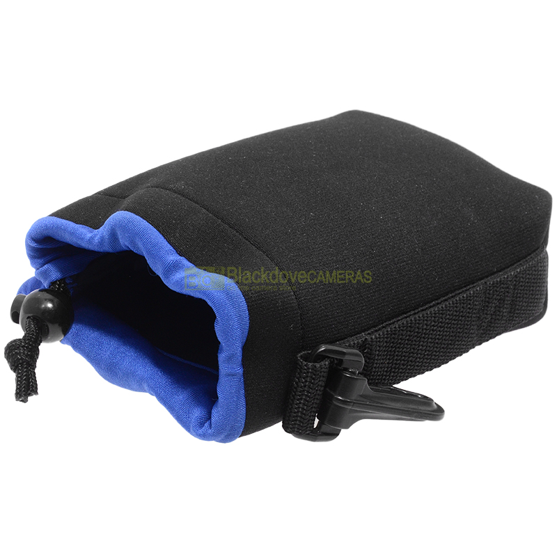 Custodia in neoprene per obiettivi fino a diametro cm 9 altezza cm 15. Lens case