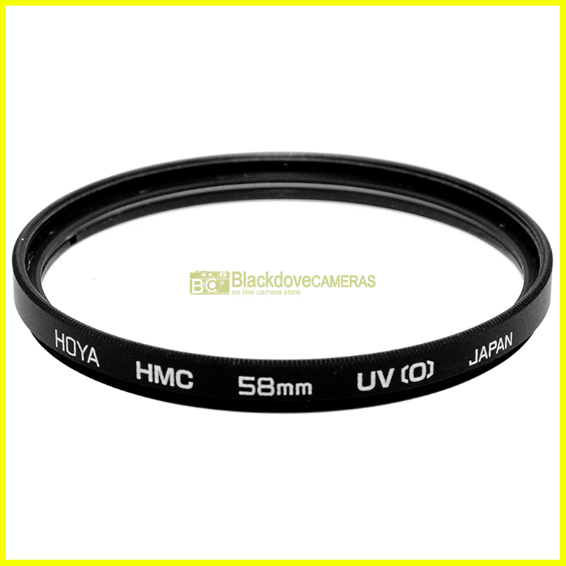58mm Filtro UV Ultra violetto HOYA a vite M58 Ultraviolet lens filter.