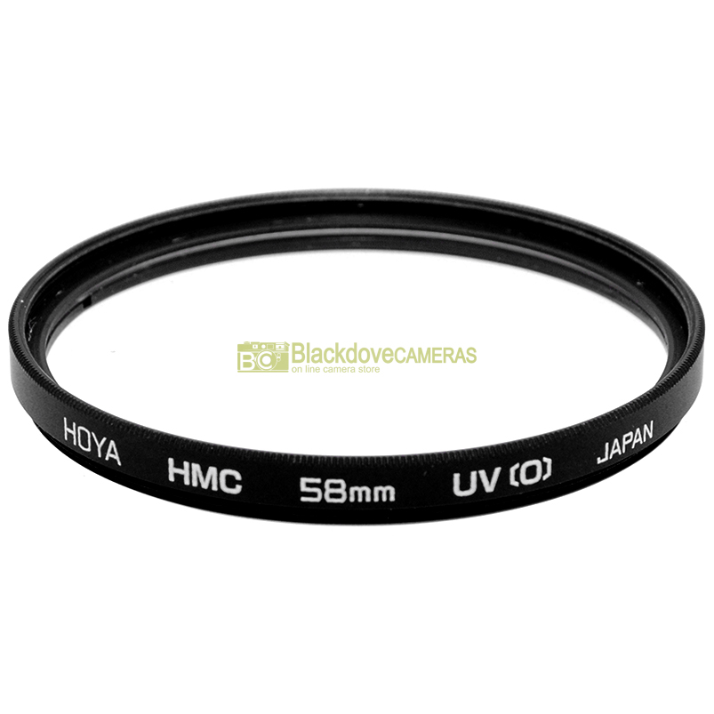 58mm Filtro UV Ultra violetto HOYA a vite M58 Ultraviolet lens filter.