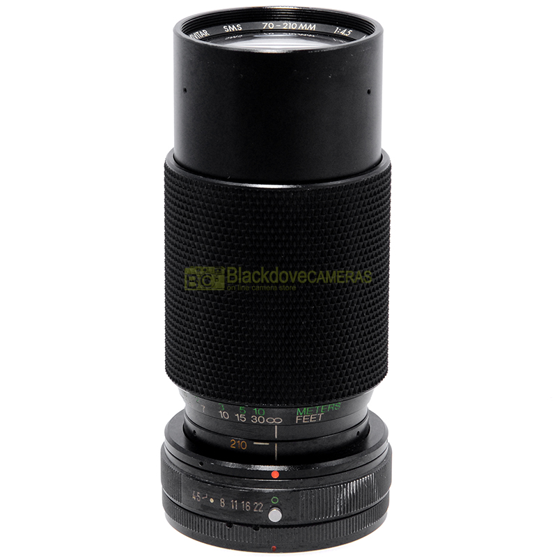 Vivitar 70/210mm f4, MC Macro SMS, obiettivo Zoom per fotocamere Canon FD-FL