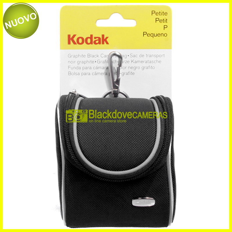 Custodia per fotocamere digitali Kodak. Nuova. Per piccole compatte e accessori