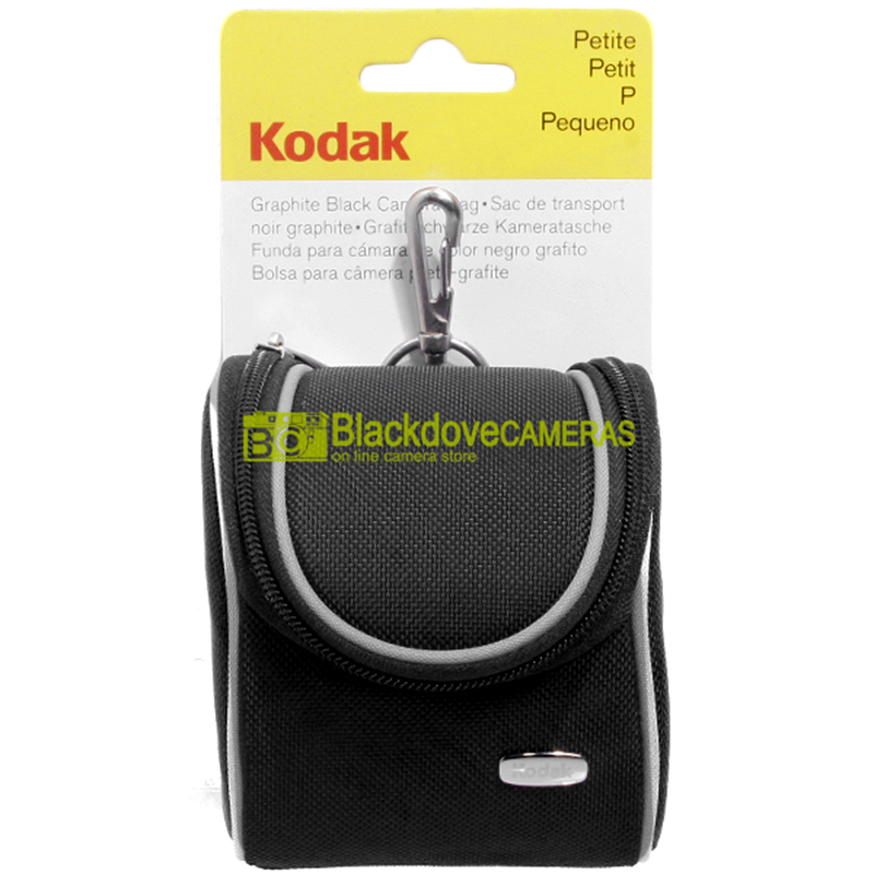Custodia per fotocamere digitali Kodak. Nuova. Per piccole compatte e accessori
