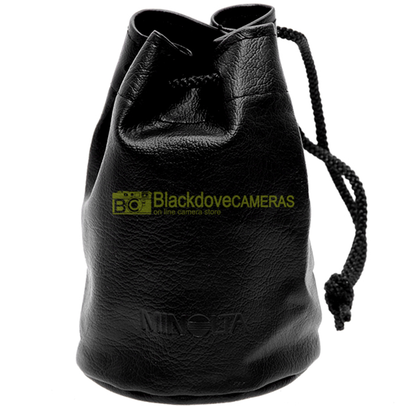 Custodia morbida per obiettivi originale Minolta cm. 9 diam. cm. 8 (interno)