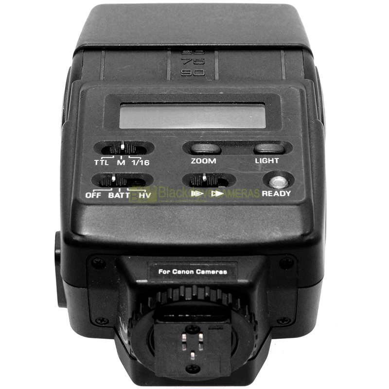 FlashMetz 40AF-4c TTL per fotocamere a pellicola Canon EOS. Speedlight.