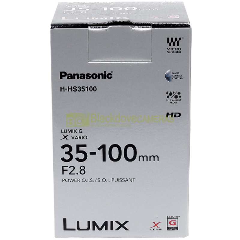 Panasonic Lumix 35/100mm f2,8 Asph O.I.S. Obiettivo per fotocamere MFT micro 4/3
