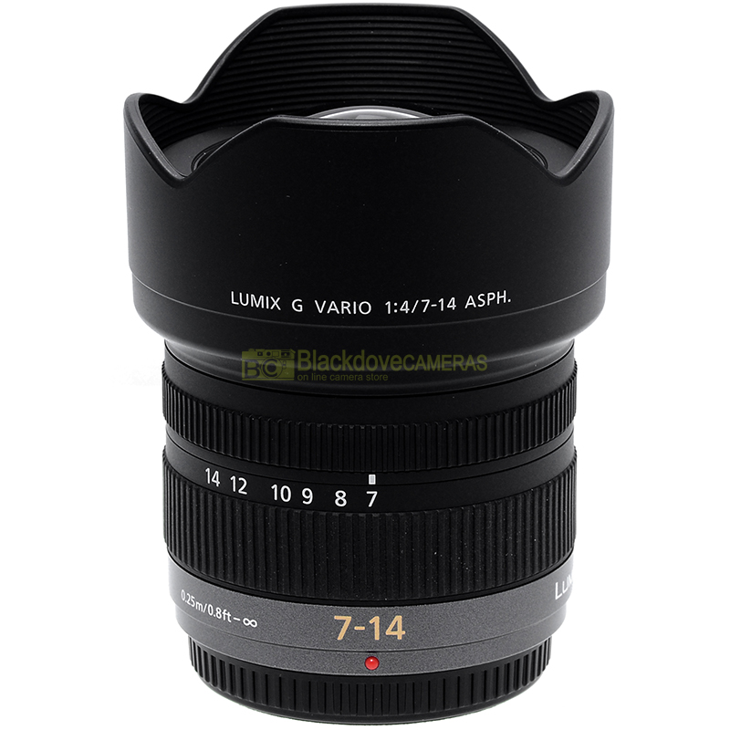 Panasonic Lumix Vario 7/14mm f4 Asph. Obiettivo per fotocamere MFT micro 4/3
