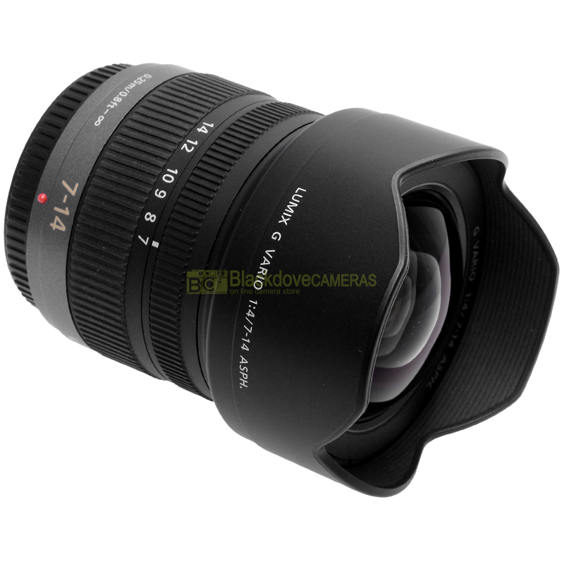 Panasonic Lumix Vario 7/14mm f4 Asph. Obiettivo per fotocamere MFT micro 4/3