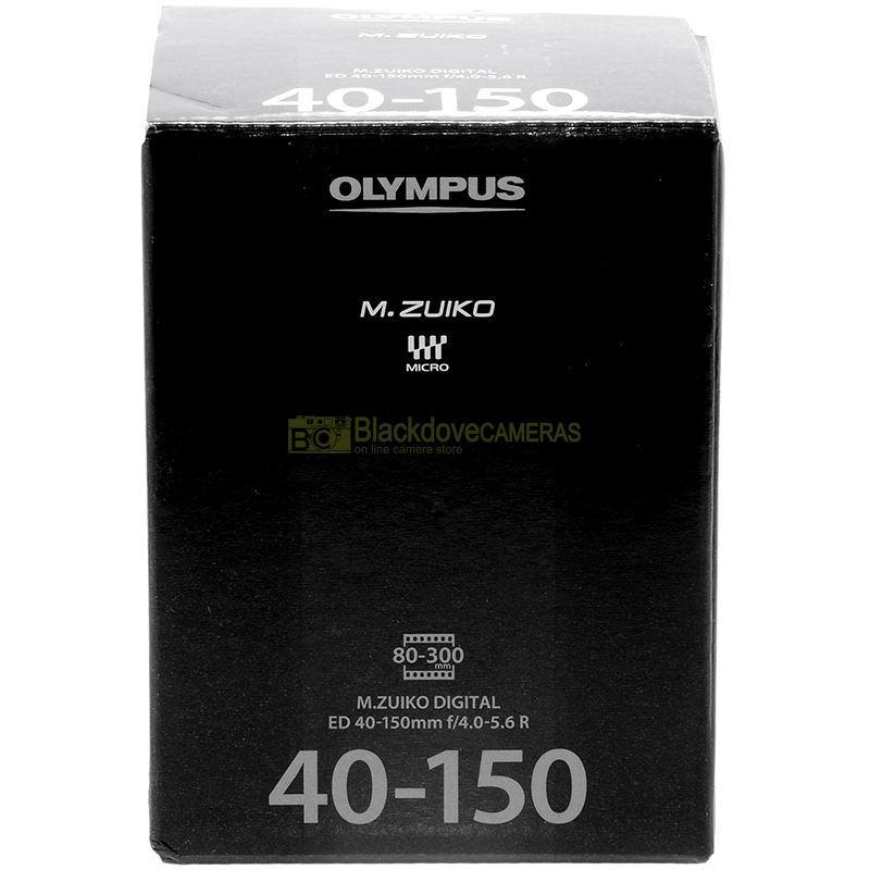 Olympus Zuiko 40/150mm. f4-5,6 R ED Nero Obiettivo per fotocamere micro 4/3 MFT