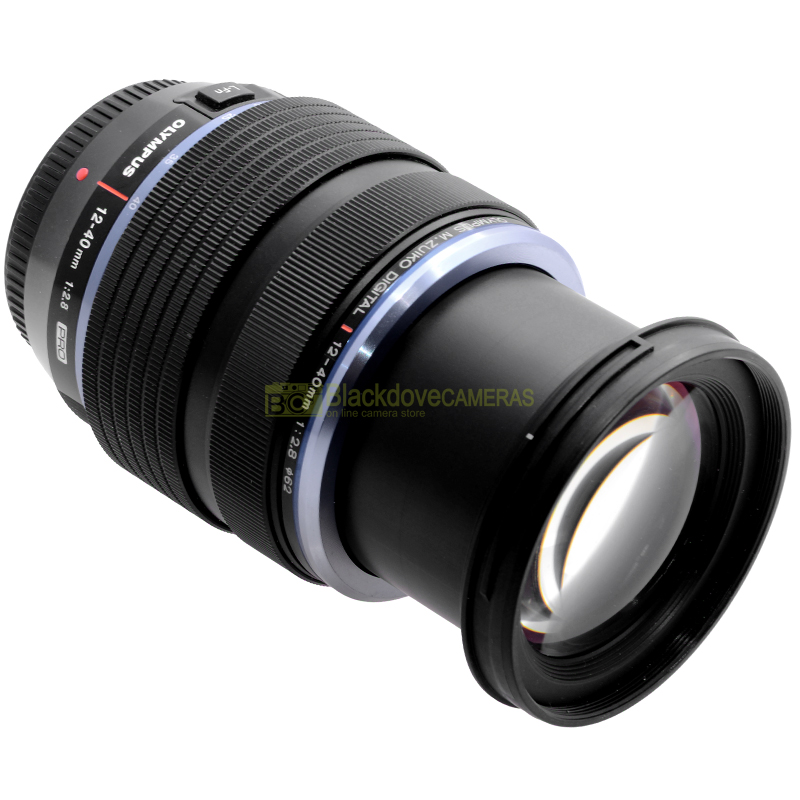 Olympus M. Zuiko 12/40mm f2,8 PRO Black Obiettivo per fotocamere MFT micro 4/3