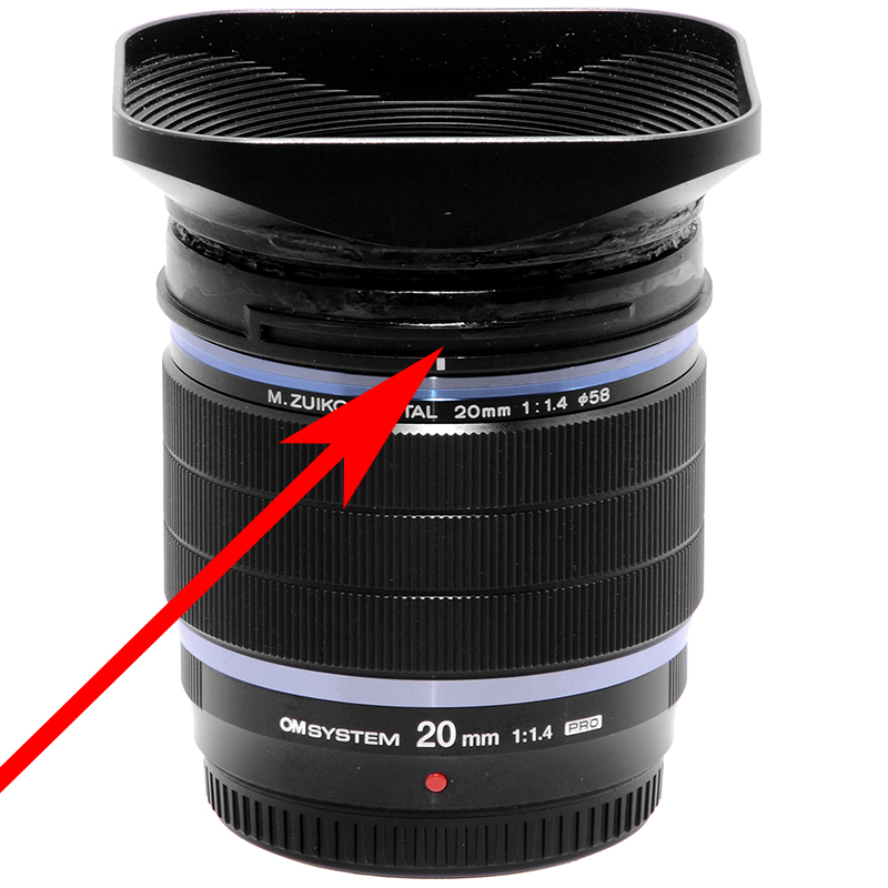 Olympus M. Zuiko 20mm 1,4 PRO Obiettivo per fotocamere MFT micro 4/3. 