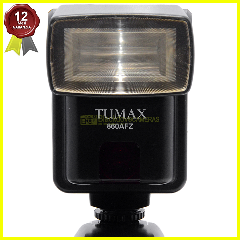 Flash Tumax 860AFZ TTL per fotocamere reflex a pellicola Canon EOS