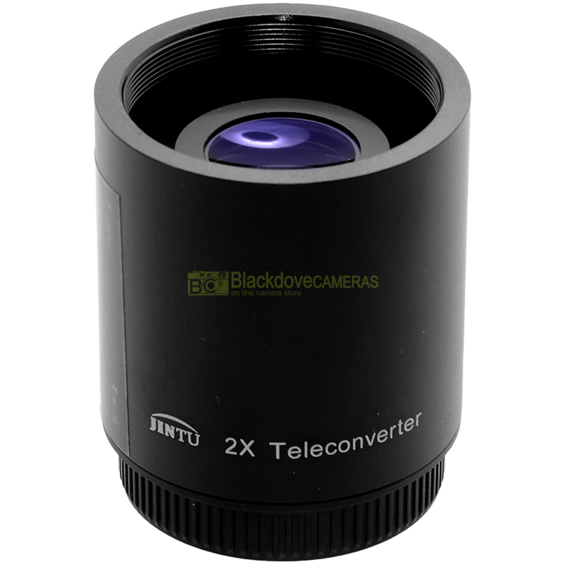 Moltiplicatore di focale JINTU 2x Teleconverter per obiettivi innesto a vite T2