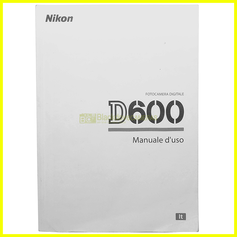 “Manuale fotocamera Nikon”