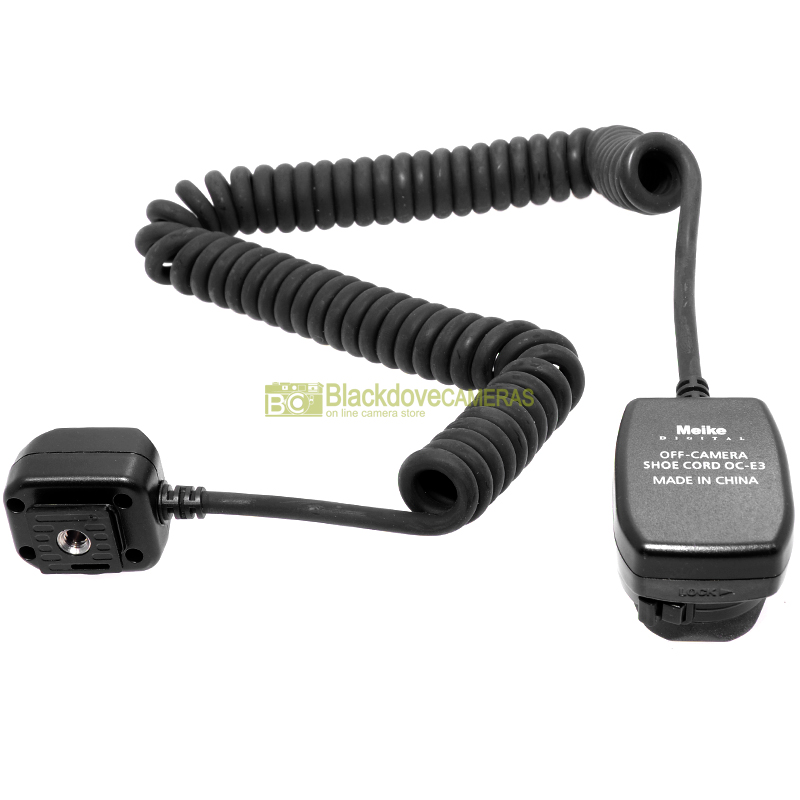 Meike Off camera shoe cord OC-E3 cavo prolunga flash TTL per fotocamere Canon