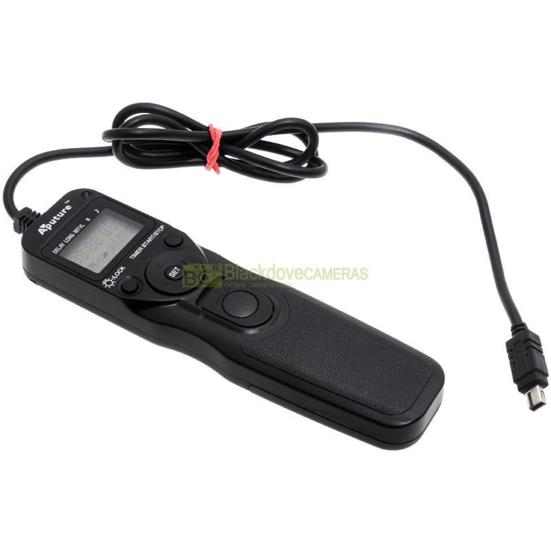 Telecomando Aputure per fotocamere digitali Olympus. Con timer e intervallometro