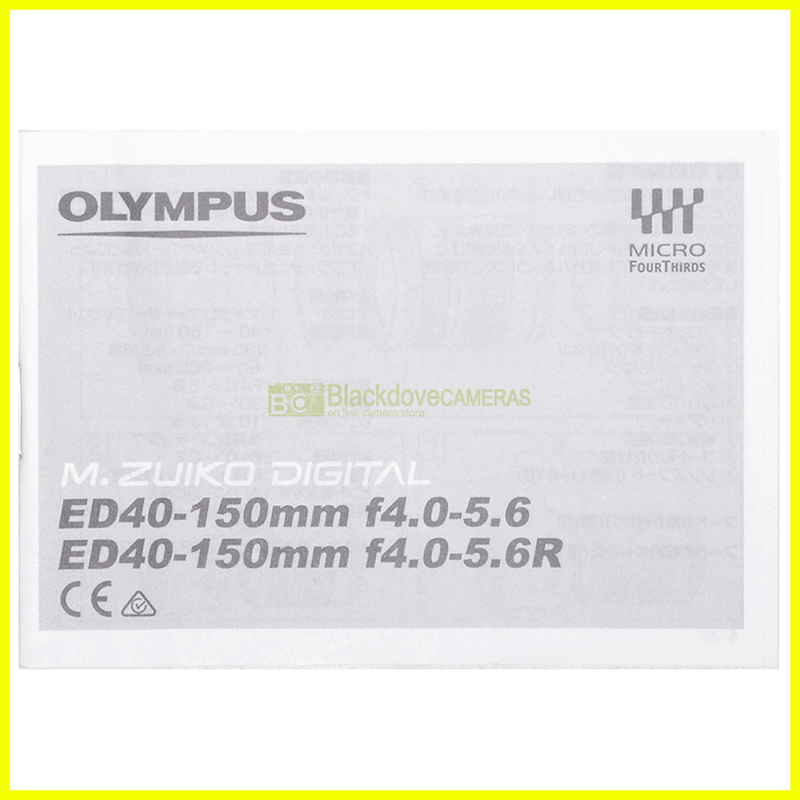 “Manuale obiettivo Olympus”