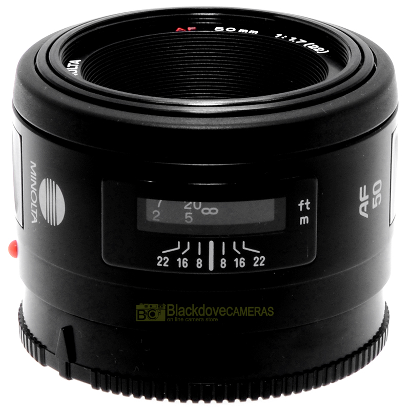 “Minolta zoom AF 50mm. f1,7”