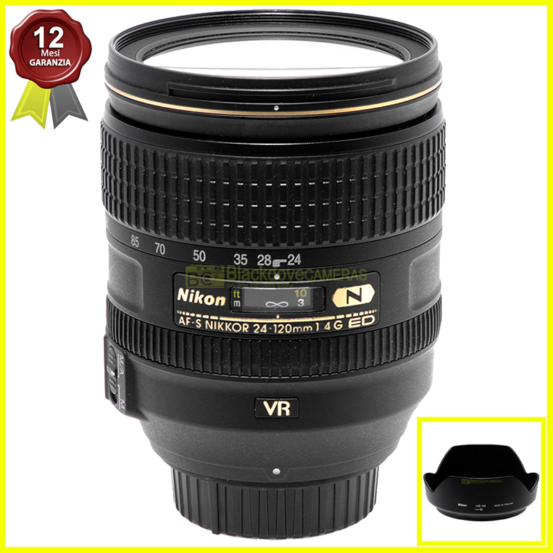 Nikon AF-S Nikkor 24/120mm f4 G ED VR N