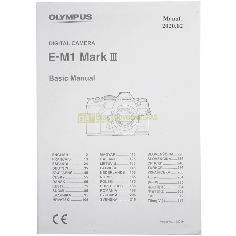 “Manuale fotocamera Olympus”