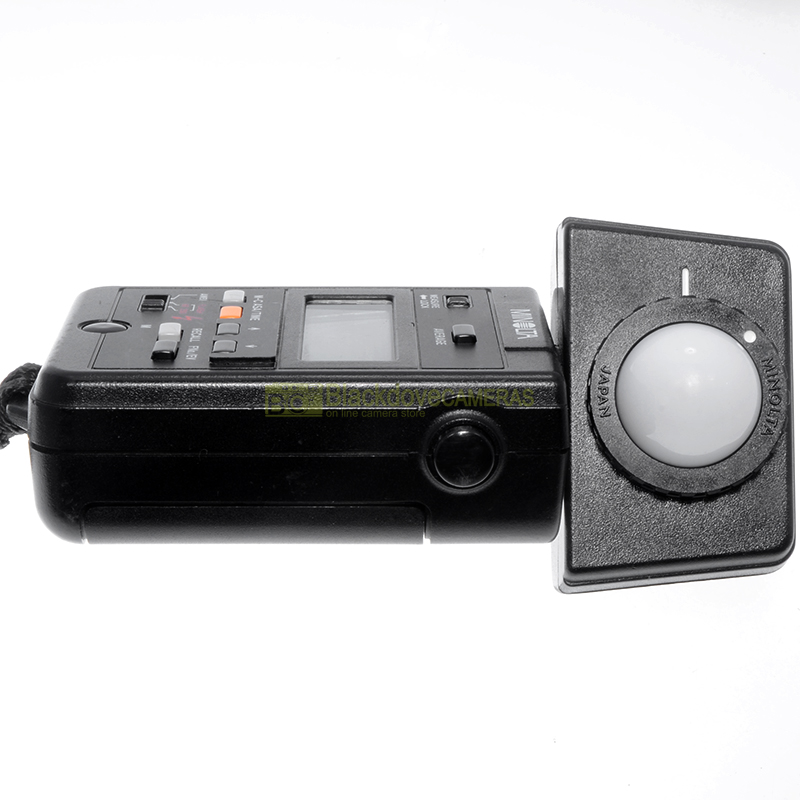 Esposimetro Flash Meter Minolta Autometer III. Luce incidente, riflessa, flash.