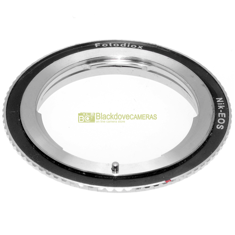Adapter per obiettivi Nikon su fotocamere Canon EOS. Anello Adattatore EF-N