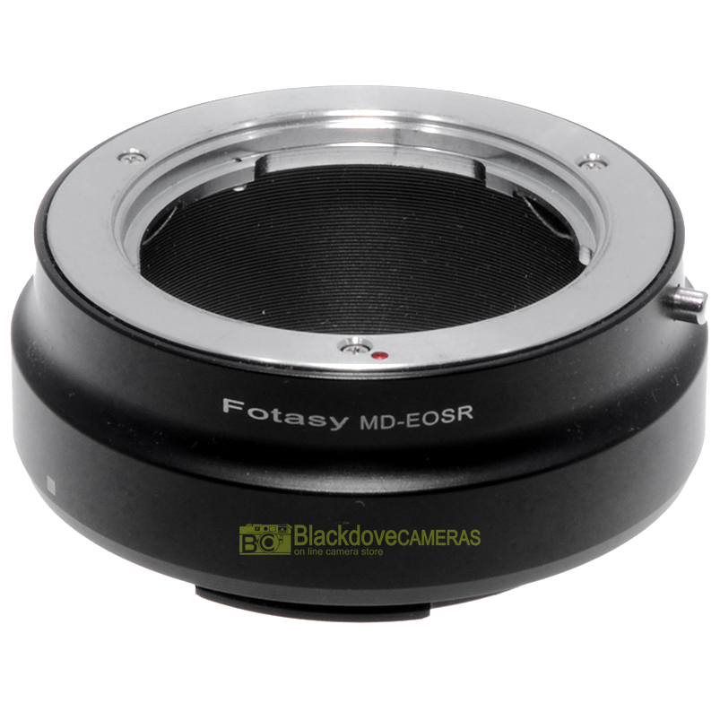 “Adattatore per obiettivi Contax/Yashica su fotocamere Canon EOS R. Anello adapter EF-R”