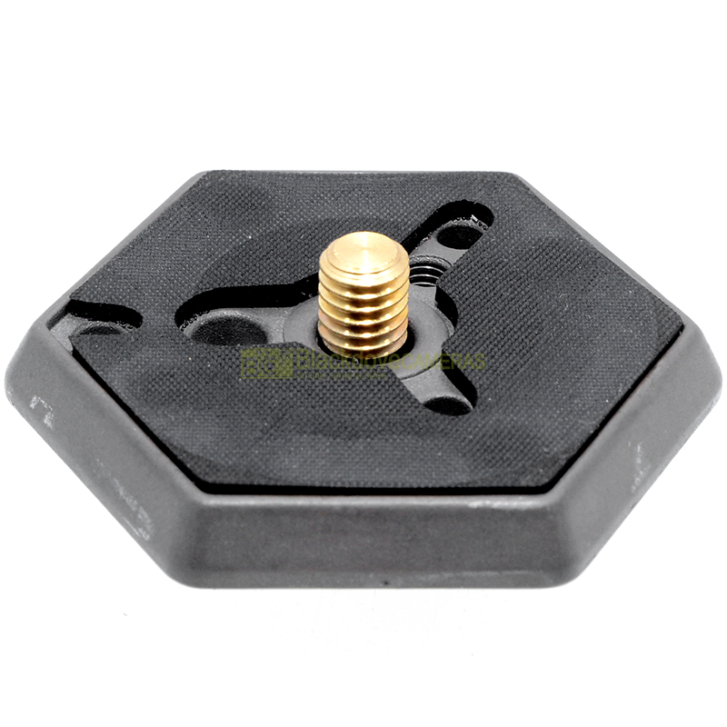 Manfrotto 030/38 piastra esagonale sgancio rapido per Testa cavalletto/treppiedi