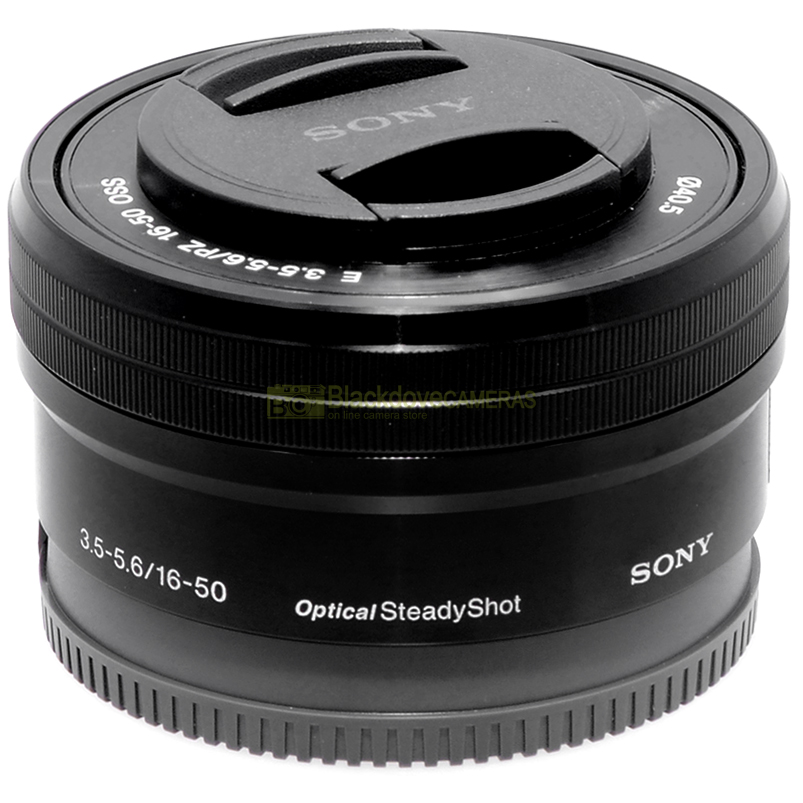 Sony E 16-50mm f/3.5-5.6 PZ OSS Nero Obiettivo Zoom per Sony E-Mount vista dettagliata