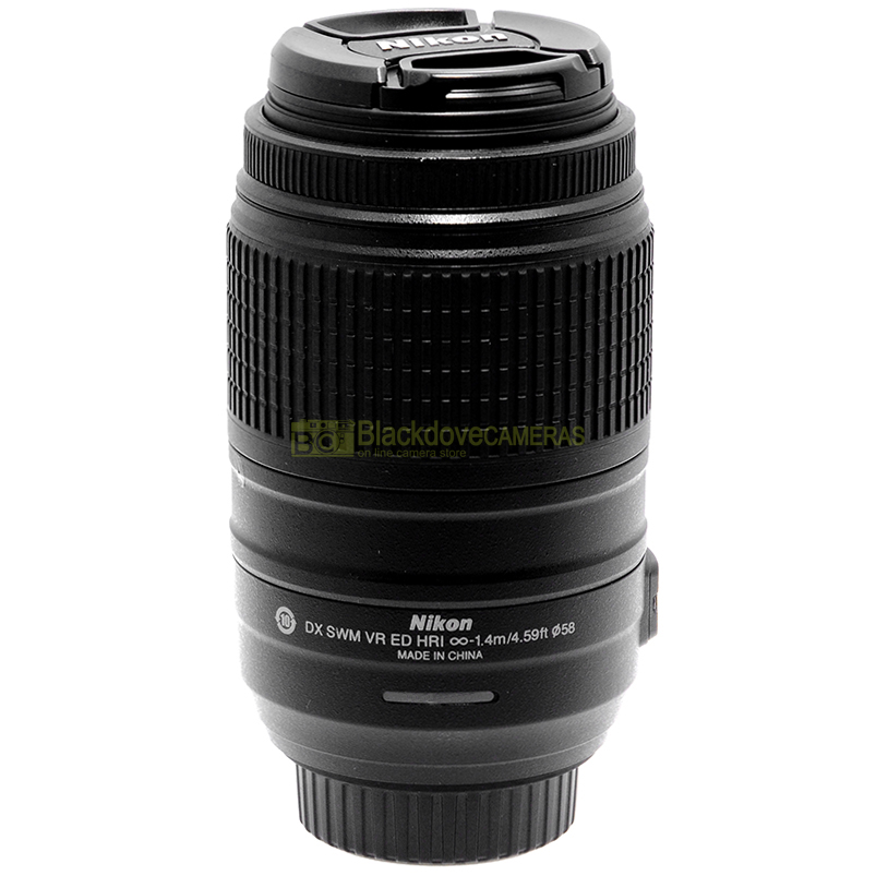 Nikon AF-S 55-300mm DX VR – Vista posteriore